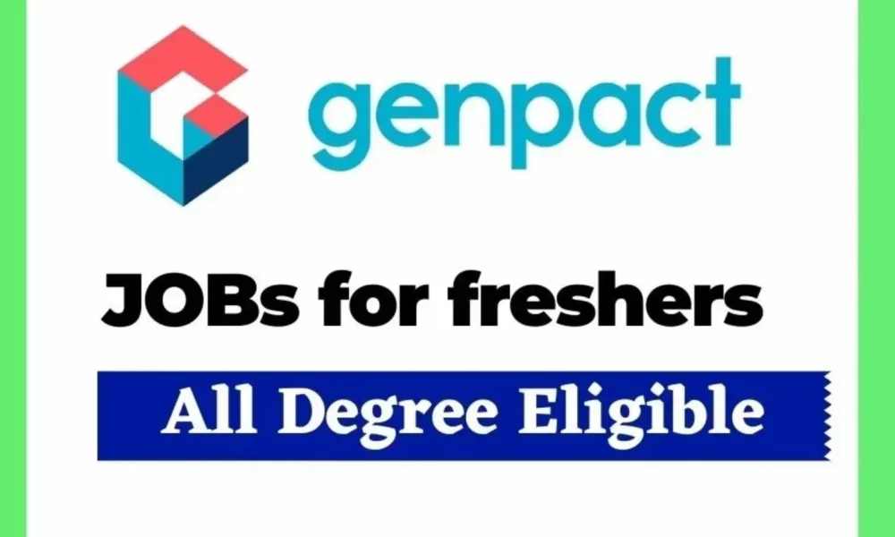 Genpact Jobs for Freshers 2025| 0-3 Years| Best Opportunities